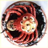 Spider Crab with Caviar