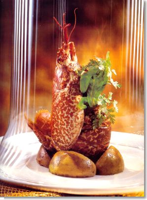 Pan-Roasted Breton Lobster with Apples