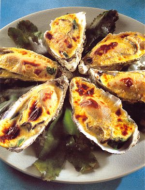 Sabayon of Breton Oysters