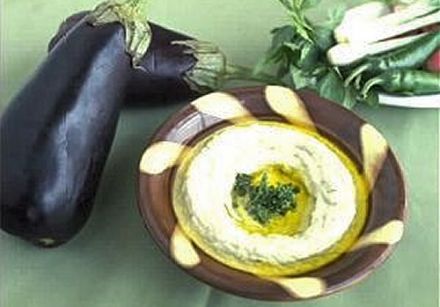 Eggplant and Garlic Purée (Baba Ghanouj)