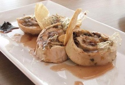 Roulade Sévigné - Rolled Stuffed Guinea Fowl Breast