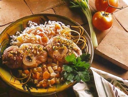 Osso buco, Milanese-Style