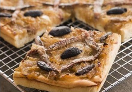 Pissaladière - Onion, Olive and Anchovy Tart