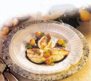 Pike-Perch Blanquette with Walnuts
