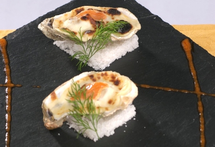 Gratinéed Oysters