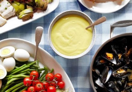 Grand Aioli - Cod and Vegetables with Garlic Mayonnaise