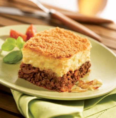 Shepherd’s pie with two cheeses
