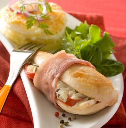Chicken Breasts with Bresse Blue Cheese