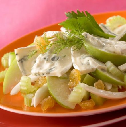 Crisp Salad with Bresse Blue Cheese