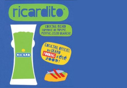 Ricardito, official cocktail of the 2009 summer Grand Fooding