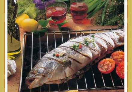 Grilled Salmon with Spices