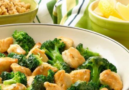 Lemon Chicken & Broccoli Sauté