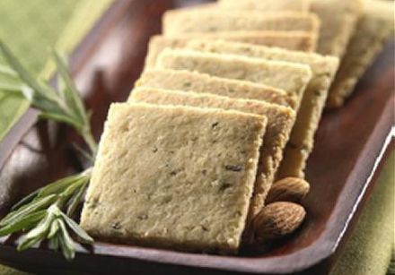 Rosemary crackers (gluten-free)
