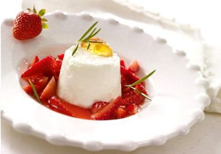 Fresh Cheese with Summer Berries
