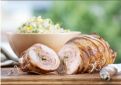 Stuffed Saddle of Rabbit Grilled on the Barbecue
