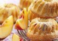 Little Savarins with Peaches, Vanilla and Citrus