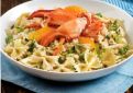 Fresh Gaspésie lobster salad, farfalle pasta and combawa