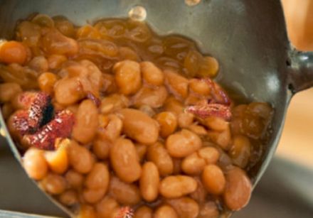 Baked Beans with Duck