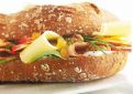 The Bressan (Sandwich Emmental, fresh white cheese, chicken, apple)
