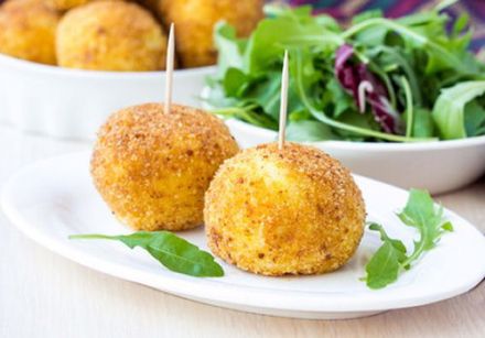 Arancini with St. Nectaire Cheese