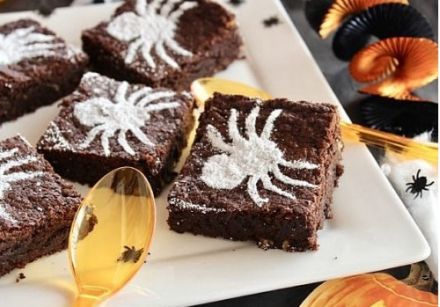 Halloween Brownies with Chicory