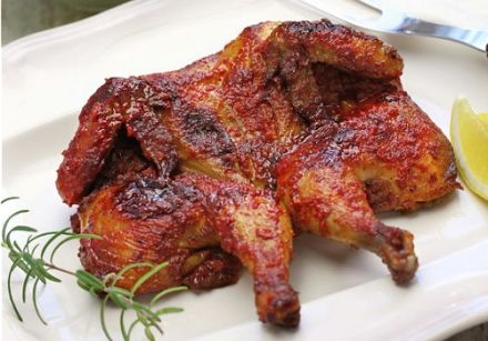 Portuguese-Style Barbecue Chicken