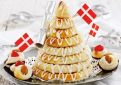 Kransekage - Danish marzipan wreath cake