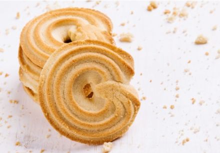 Vaniljekranse - Danish vanilla cookies