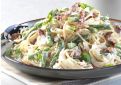 Pasta with asparagus & lemon mascarpone sauce
