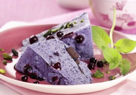 Wild Blueberry and Mascarpone Parfait