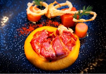 Lobster with Carrot Cream