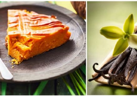 Sweet Potato Cake with Bourbon Vanilla