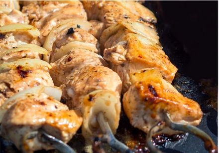 Chich Taouk, Lebanese-Style Chicken Skewers