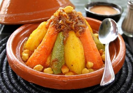 Bidawi Couscous with Seven Vegetables