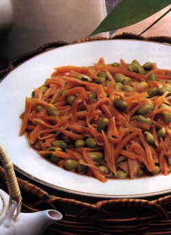 Soy Beans with Bamboo Shoots