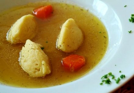 Griessnockerlsuppe - Consommé with Dumplings