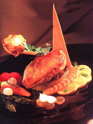 Pheasant Breast with Maple, Pearl Onions and Red Grapes