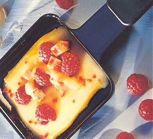 Raclette - Honey, Mustard, Ham and Raspberries