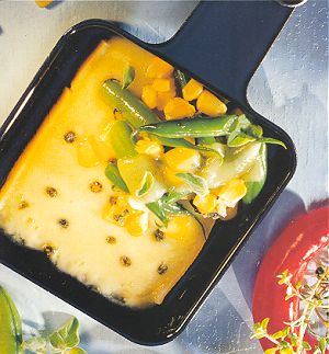 Raclette - Corn and Green Bean Stew with Oregano