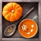 Pumpkin soup with cardamom