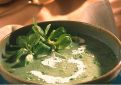 Stress-Fighting Cream of Mache (Lamb's Lettuce) Soup