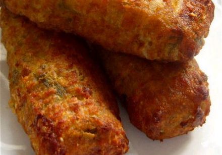 Glamorgan Sausages with Red Onion Marmalade