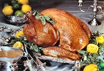 Herb-Roasted Turkey with Citrus Glaze
