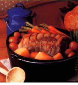 Roast Pork with Yellow Potatoes