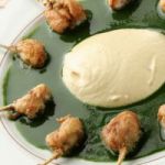 Frog's Legs with Garlic Purée and Parsley Jus 1