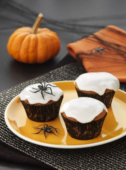 Halloween carrot cupcakes (allergy-free) 1