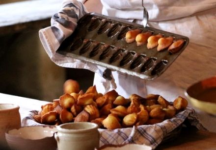 Madeleines made with olive oil 1