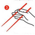How to use chinese chopsticks 3