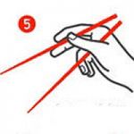 How to use chinese chopsticks 5