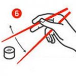 How to use chinese chopsticks 6